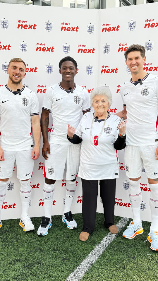 Grime Gran x the England team for E.ON Next